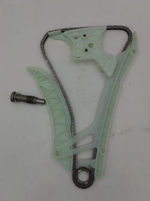 Glanzige timing keten kit zonder boor Pa66 gids rails 50crva gewalst staal